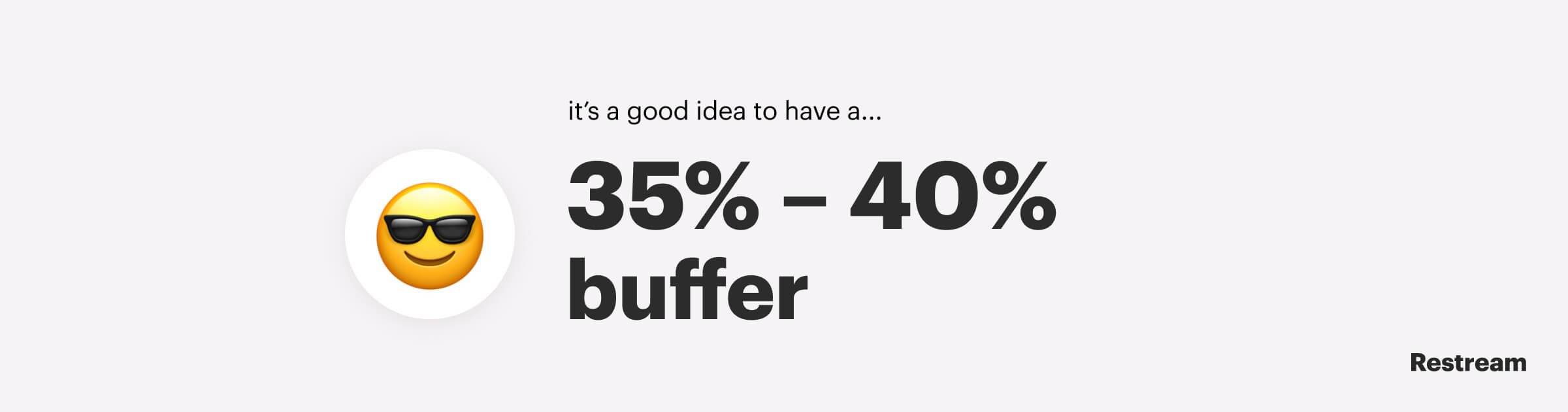 Porcentagem de um buffer. Créditos: Adobe Stock.